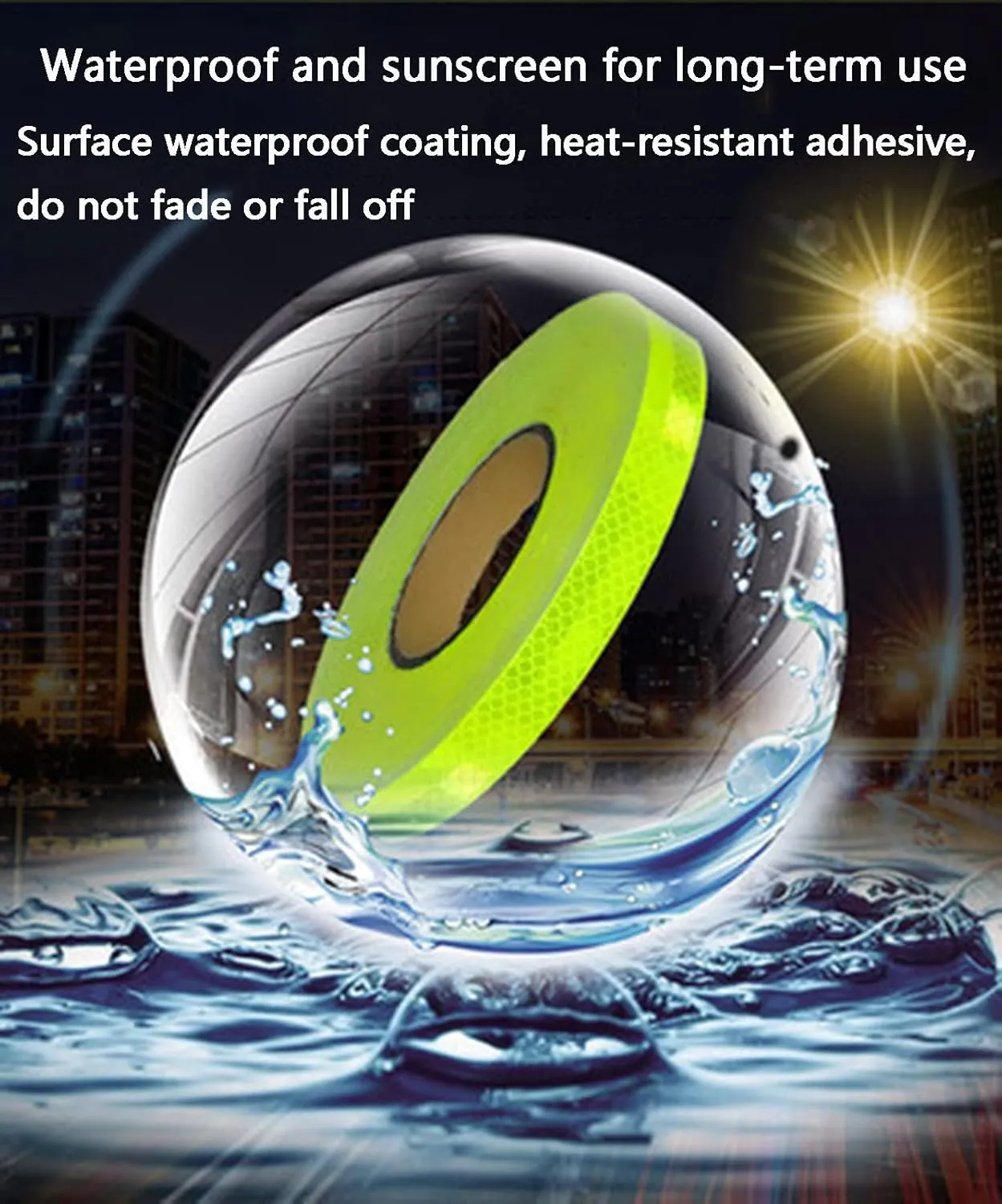 0.8 Inch X 32.8 Feet Reflective Tapes Safety Reflective Warning Stickers, Waterproof Outdoor Bicycle Rim Reflector Tape, Thin Reflective Sticker Rolls for Bikes, Motorcycle