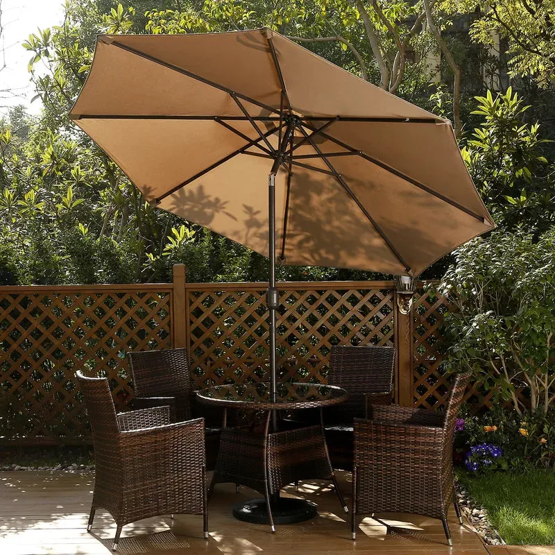 106.3-Inch Outdoor Patio Umbrella