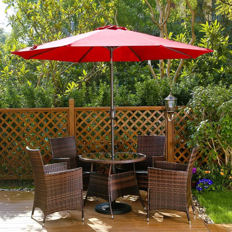 106.3-Inch Outdoor Patio Umbrella
