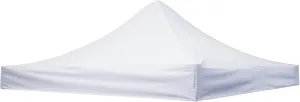 10x10 Canopy Replacement Top,10x10ft Pop Up Canopy Tent Cover for Straight Leg Frame,Top Cover Only（White）