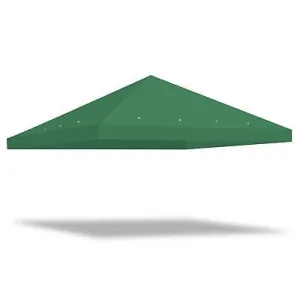 10x10 Ft 1-Tier Gazebo Top Replacement UV Block Outdoor Canopy Cover Patio Pool