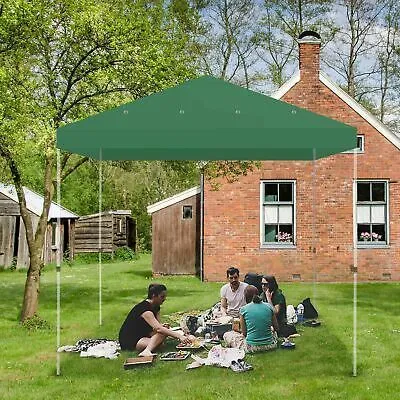10x10 Ft 1-Tier Gazebo Top Replacement UV Block Outdoor Canopy Cover Patio Pool