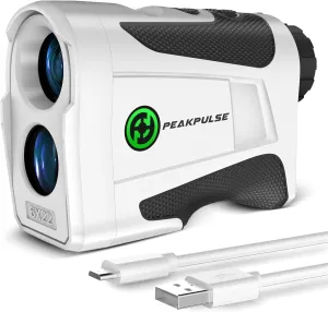 1200 1700 Yards Golf Rangefinder Slope Magnetic Rechargeable 6X Magnification Laser Distance Range Finders Flag Pole Locked Vibration Golfer Accessories