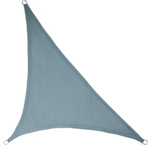 16'5" x 16'5" x 22'11" Right Triangle Sun Shade Sail Canopy (Cadet Blue) - UV Block for Patio and Outdoor