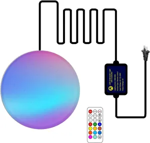 20W LED Pool Light for Above Ground Pool, Color Underwater Magnetic Pool Lights for Swimming Pool Lighting, Low Voltage Waterproof Pool Light