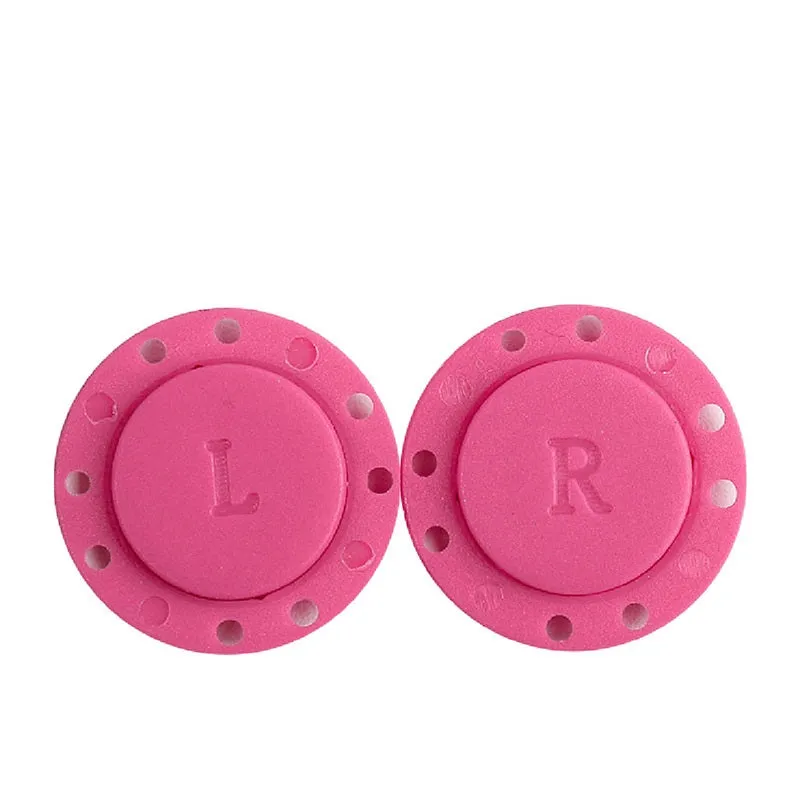 22/26mm Round Colorful Nylon Plastic Magnetic Buttons for Coats Bags Curtains 10pcs