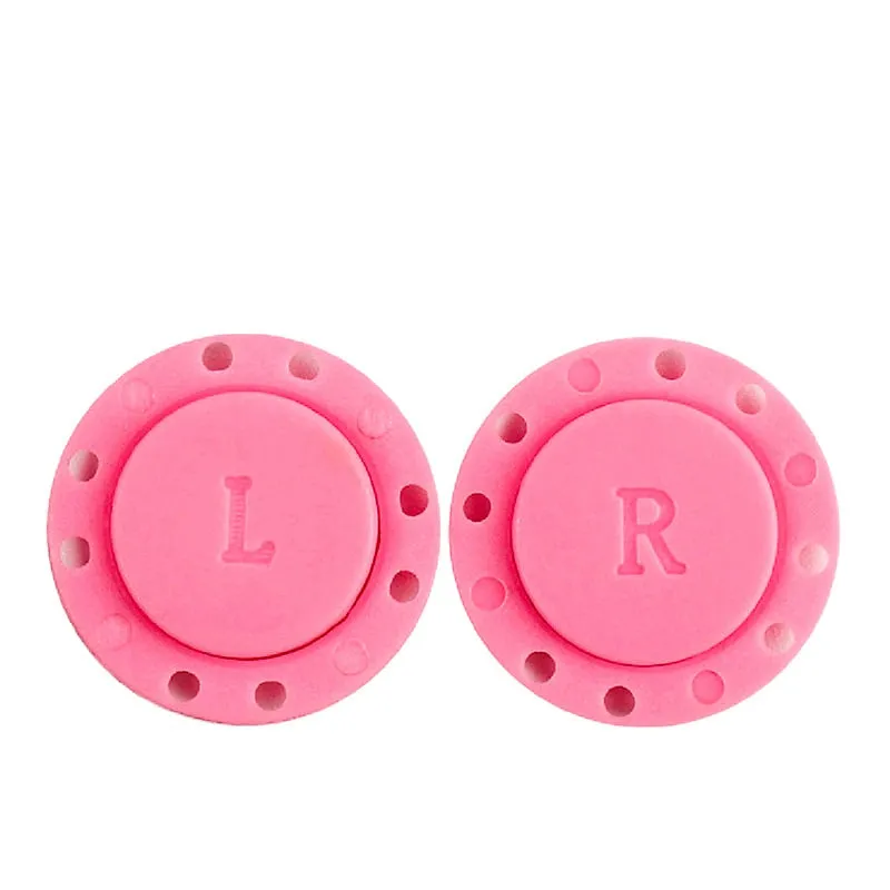 22/26mm Round Colorful Nylon Plastic Magnetic Buttons for Coats Bags Curtains 10pcs