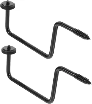 2Pcs Heavy Duty Trail Camera Mount Hanger Adjustable Outdoor Support Bracket Hook for Garden and Wildlife Monitoring for Trail Cameras and Accessories