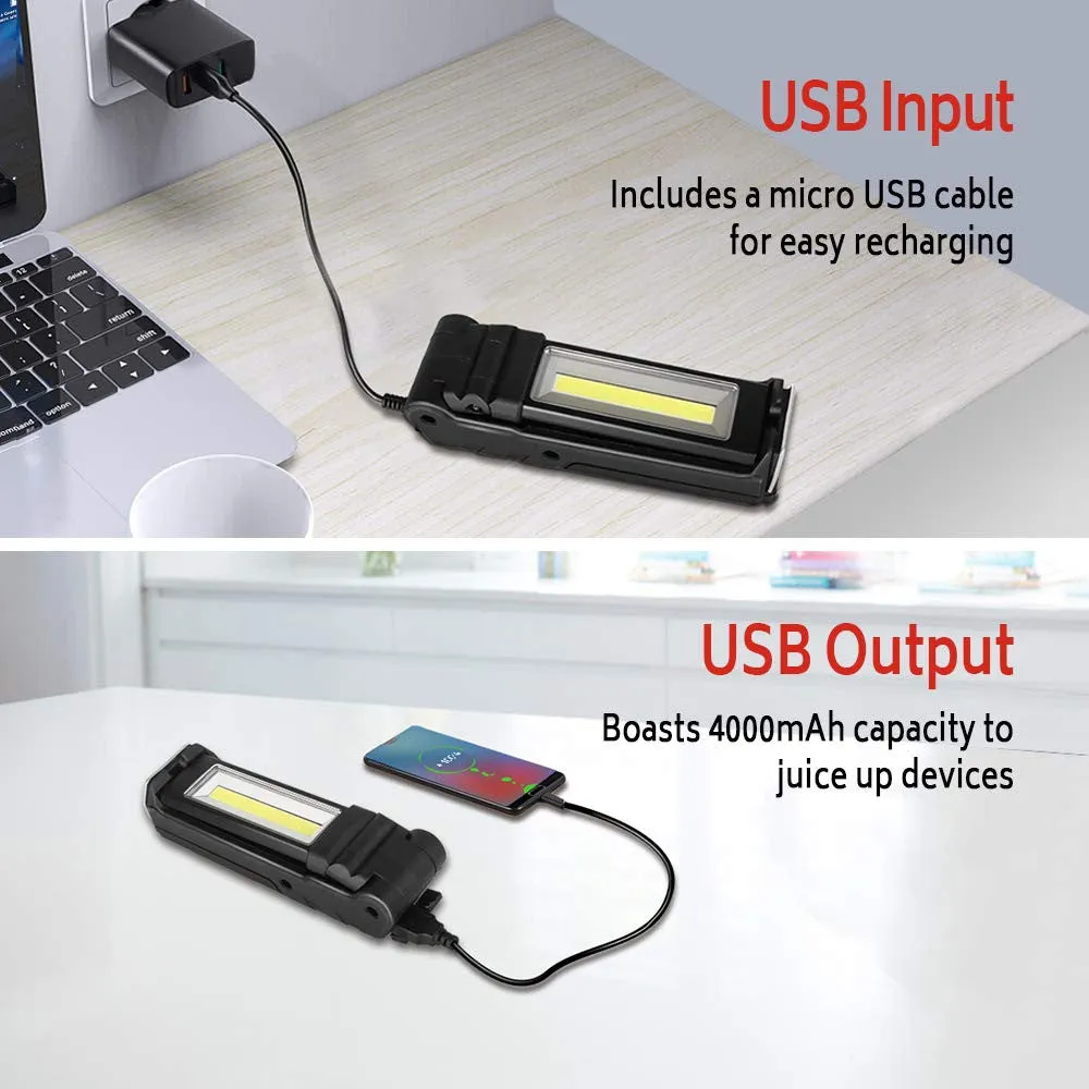 400-lumen 4000mAh Portable Work Light