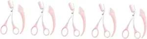5 Sets Brow Scissor Set Eyebrow Kit for Women Mini Scissors Beauty Tool