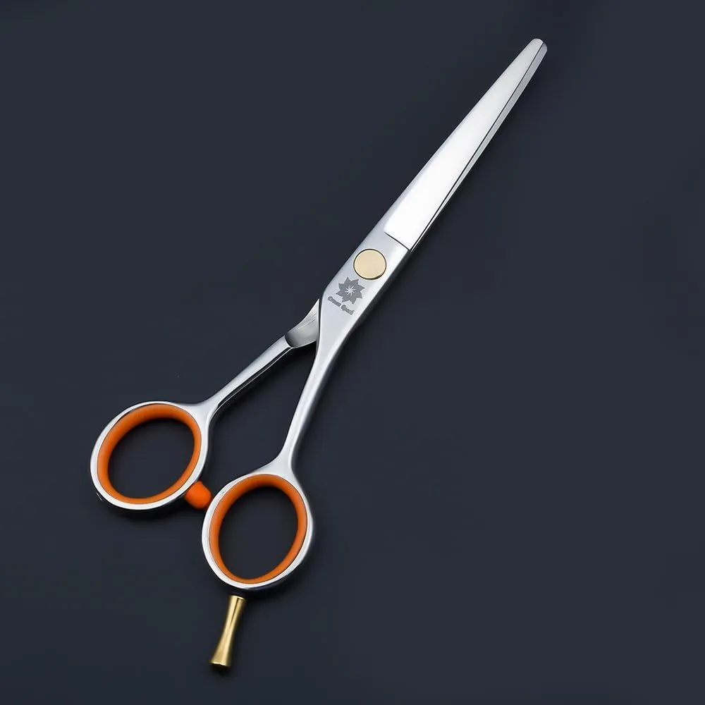 5.0" Barber Razor Sharp Hairdressing Scissors Hair Straight Shears Japan 440C Facial Ear Nose Eyebrow Trimming/Clipping Shears
