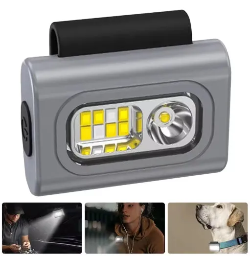 50Watts Clip-on Magnetic Night Light Running Lights High Visibility Bicycle Safety Light Running Camping Bike Waterproof Lights