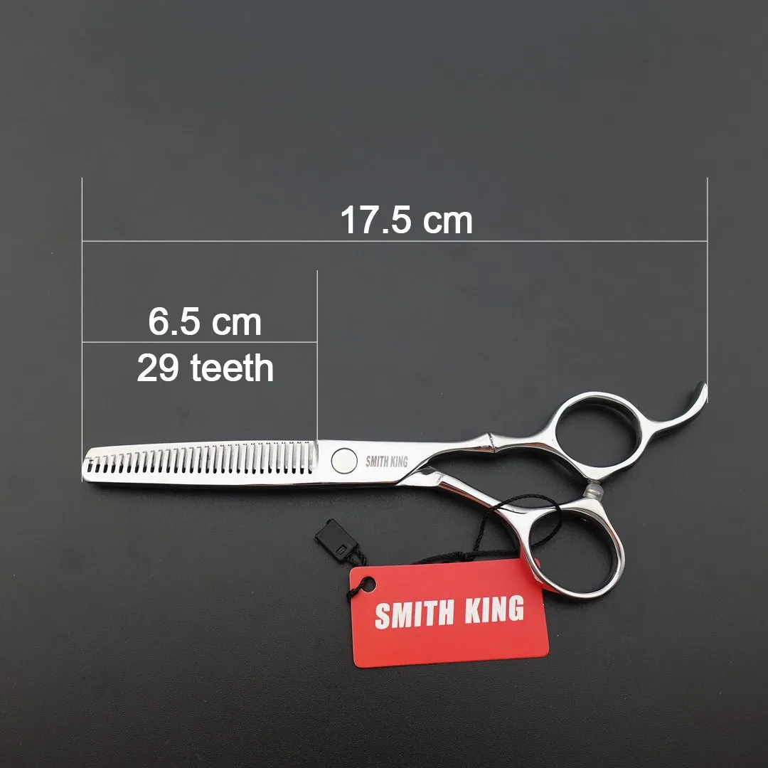 6.0 Inches Professional hair cutting thinning scissors set with razor (Silver)