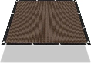 90% Shade Cloth Sun Shade Fabric Privacy Screen Shade Cover for Patio Garden Pergola Shade Cover Canopy with Gromments