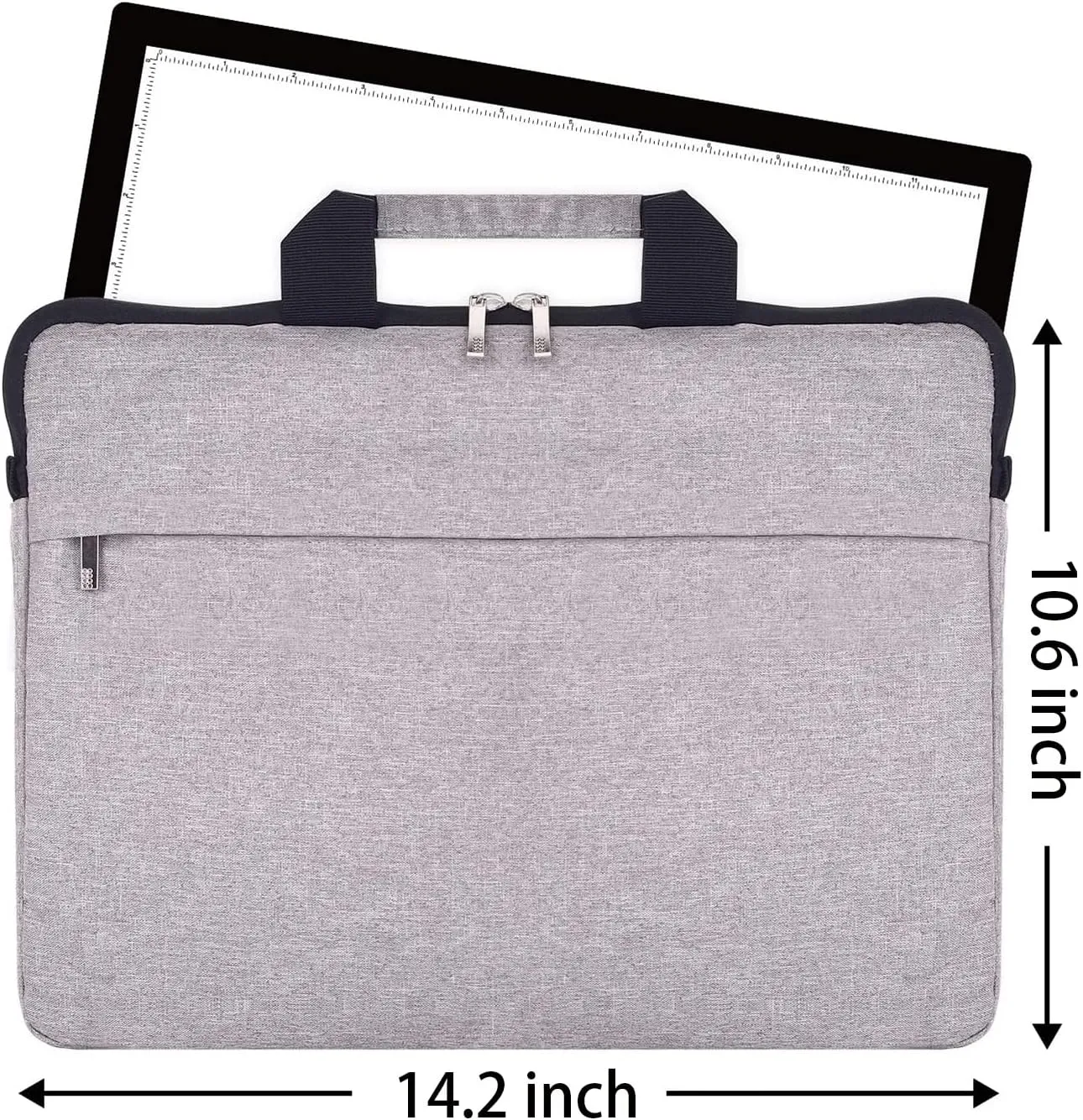 A4 Light Board for Tracing Pad with Padded Case, Tracing Light Box, 3500LUX, 5Levels Brightness,Type-c Cable, Rechargeable Wireless LED Light Pad for Tracing, Diamond Painting