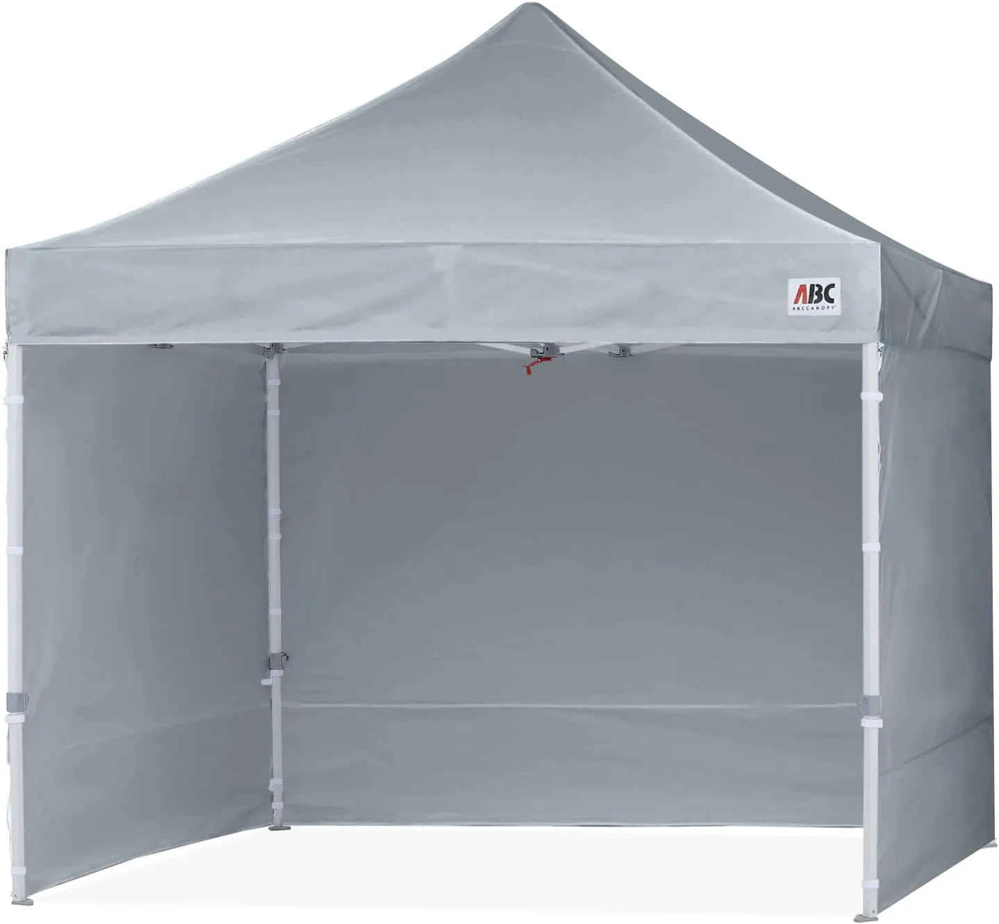 ABCCANOPY Easy Pop Up Canopy Tent with Sidewalls 10x10 Commercial -Series, Gray