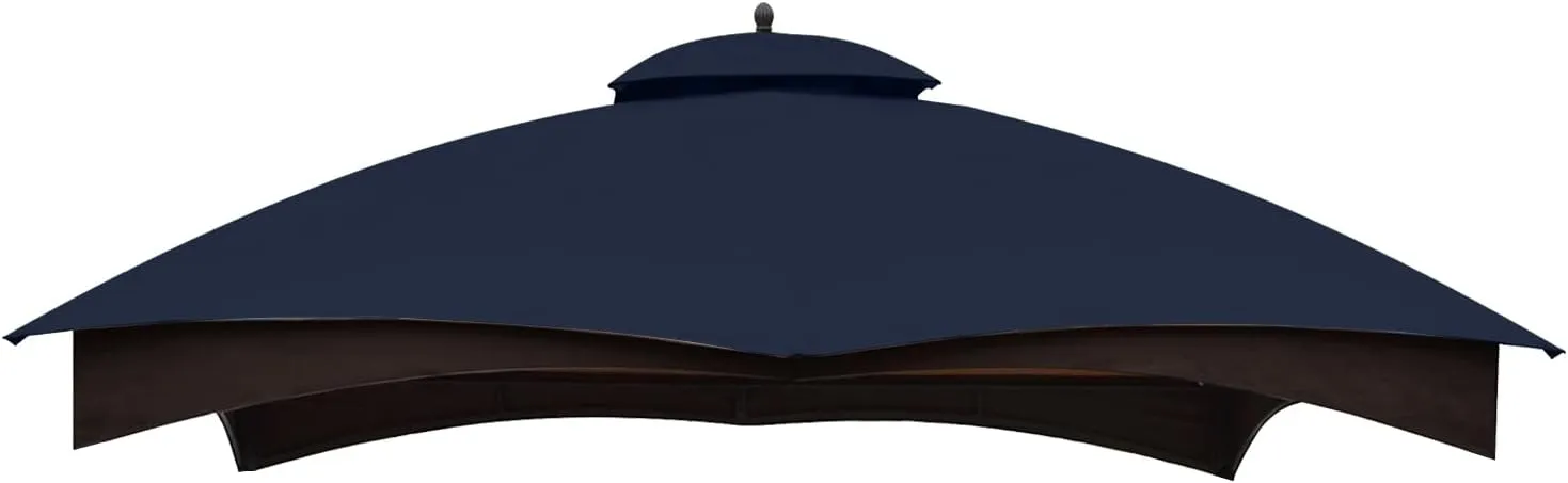 ABCCANOPY Gazebo Replacement Canopy Top for Lowe's Allen Roth #GF-12S004B-1, Navy Blue