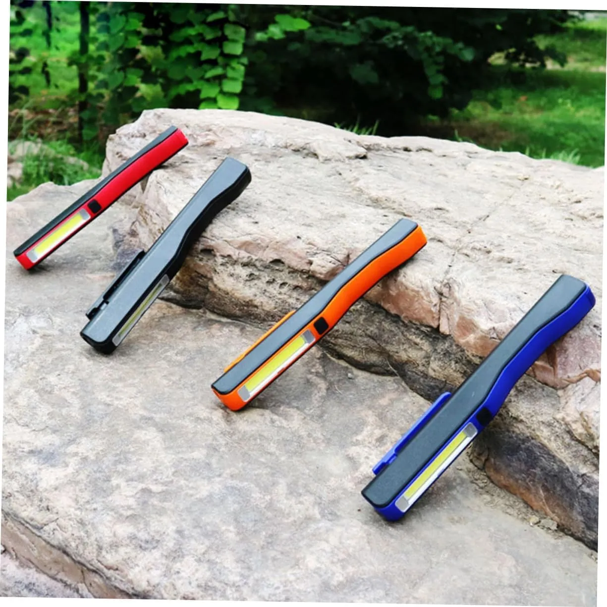 Angoily Flashlight Cob Work Light Magnetic Pen Light - Optical Light Pen
