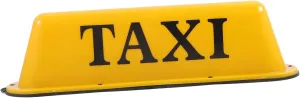 Angoily Indicator Taxi Lamp for Cars Vehicle Taxi Light Taxi Roof Lamp Taxi LED Lamp Pour Cab Yellow Plastic