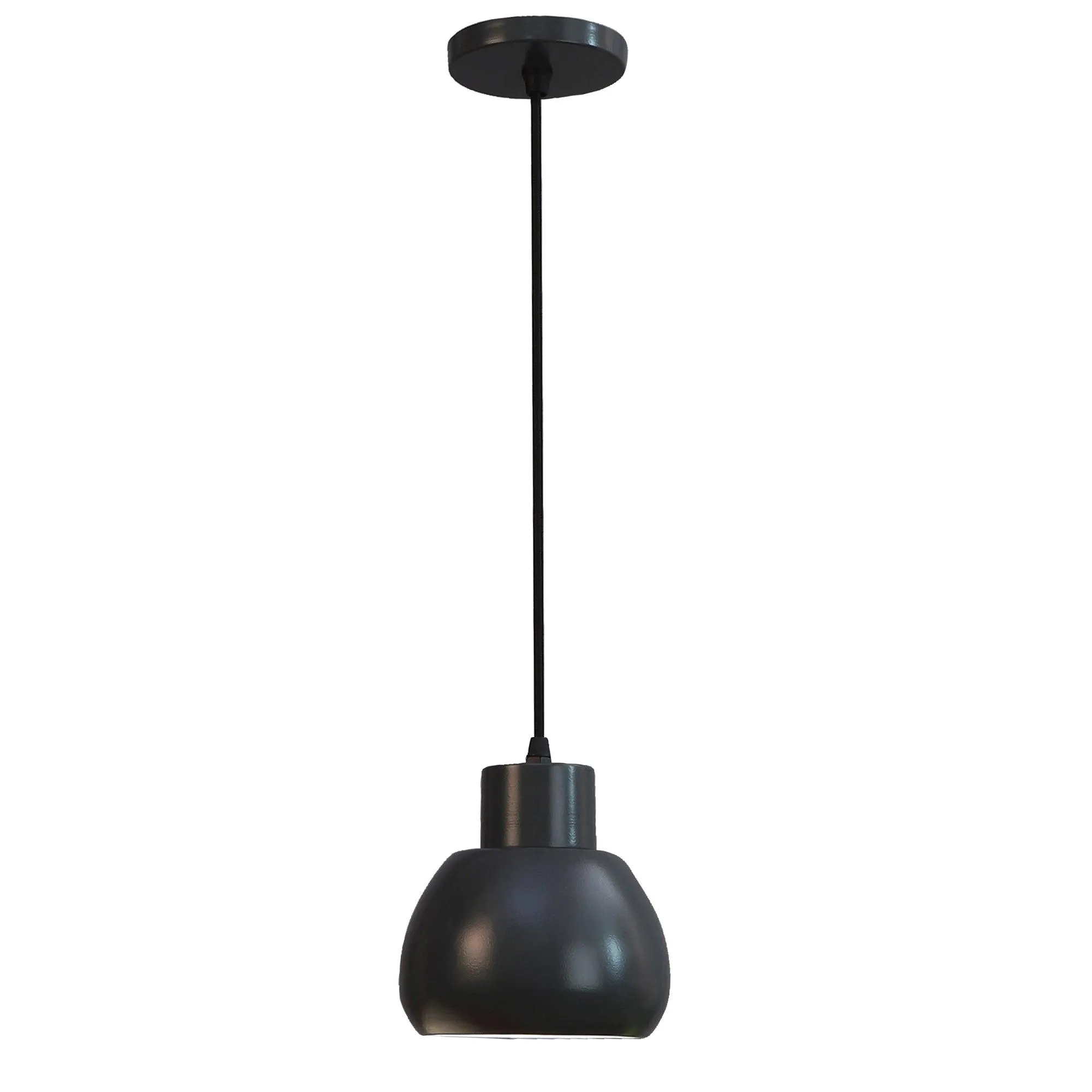 Apple Grey Metal Hanging Light by SS Lightings