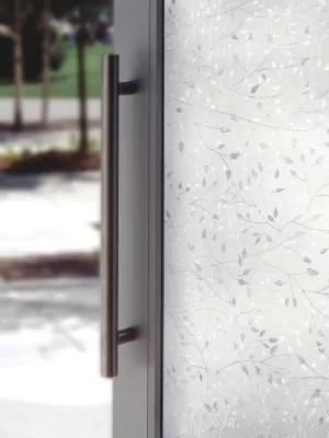 Artscape Canopy | Decorative Privacy Window Film with Textured Glass Pattern | Non-Adhesive & UV Protection | Easy to Apply & Removable | 24 x 36 Inches | Made in USA