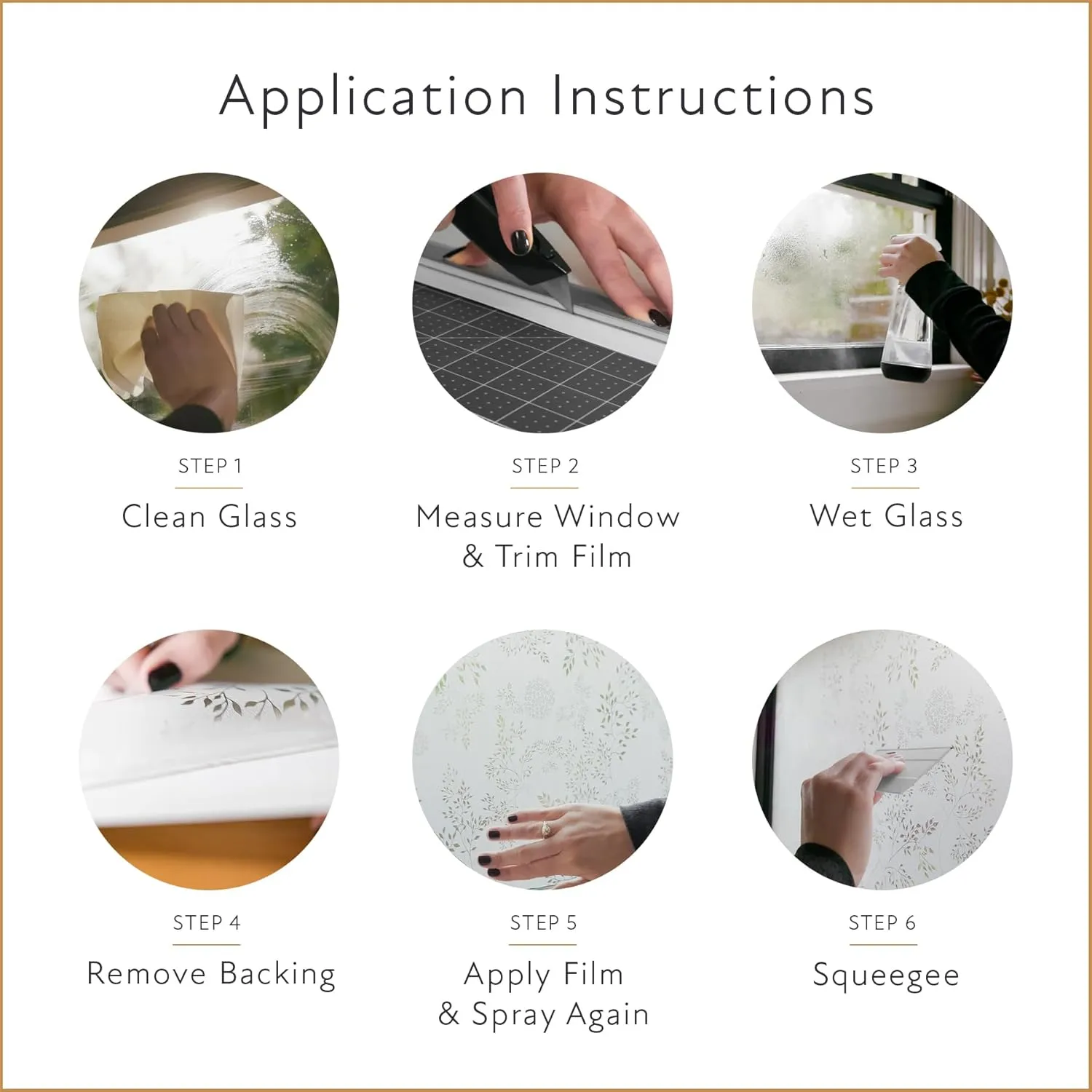 Artscape Canopy | Decorative Privacy Window Film with Textured Glass Pattern | Non-Adhesive & UV Protection | Easy to Apply & Removable | 24 x 36 Inches | Made in USA