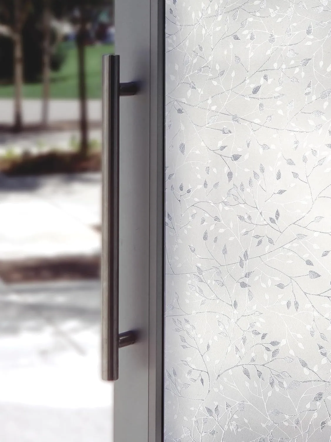 Artscape Canopy | Decorative Privacy Window Film with Textured Glass Pattern | Non-Adhesive & UV Protection | Easy to Apply & Removable | 24 x 36 Inches | Made in USA