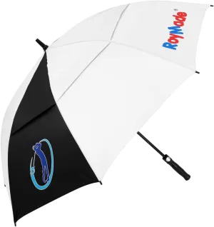 Automatic Open Golf Umbrella Oversize Double Canopy Vented Umbrella Windproof Waterproof for Golfers and Outdoor Enthusiasts