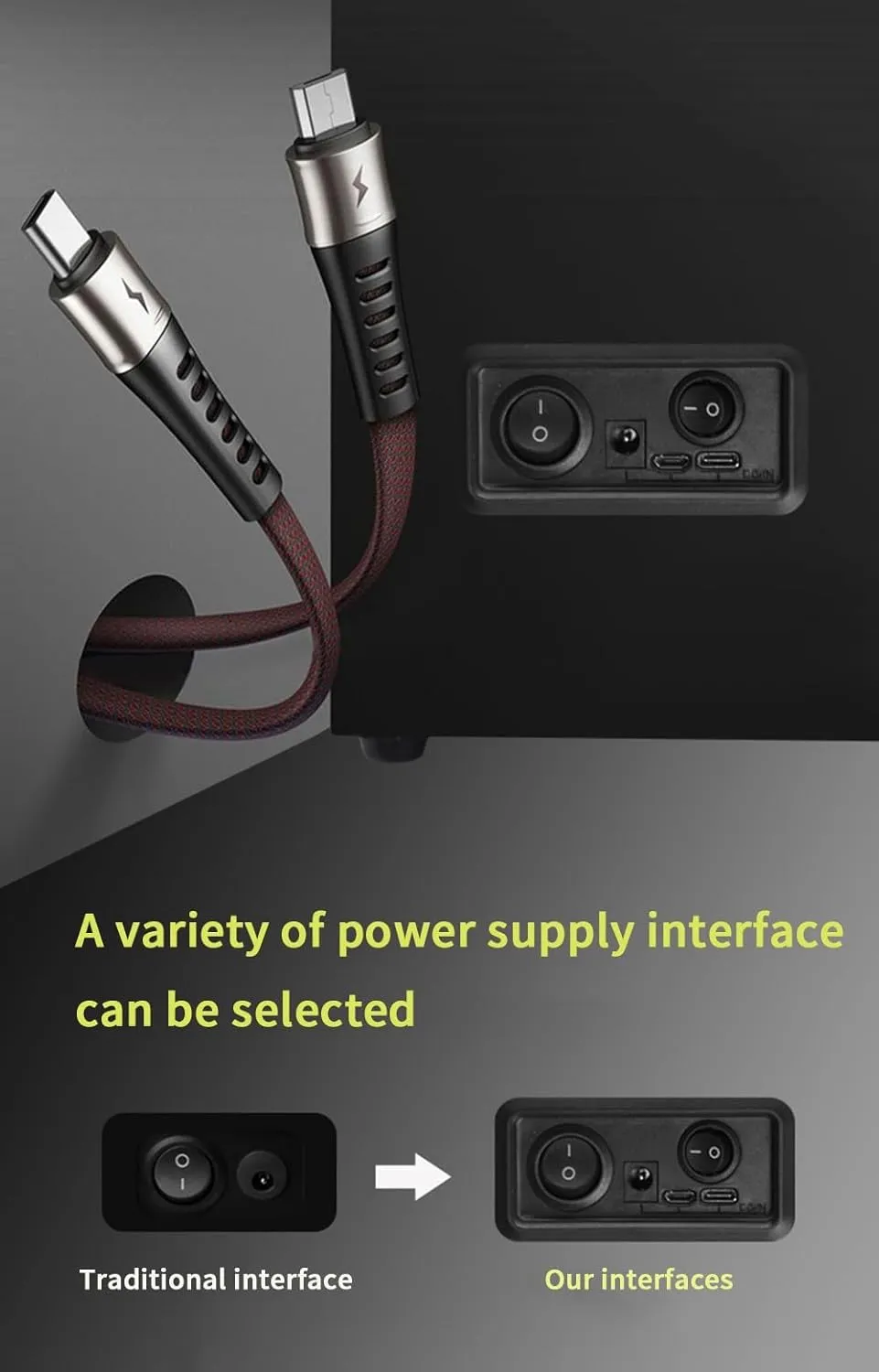 Automatic Watch Winder Direct Drive Motor 5 Different Settings LED Light with Super Quiet Motor Luxury Fiber Leather Storage Case