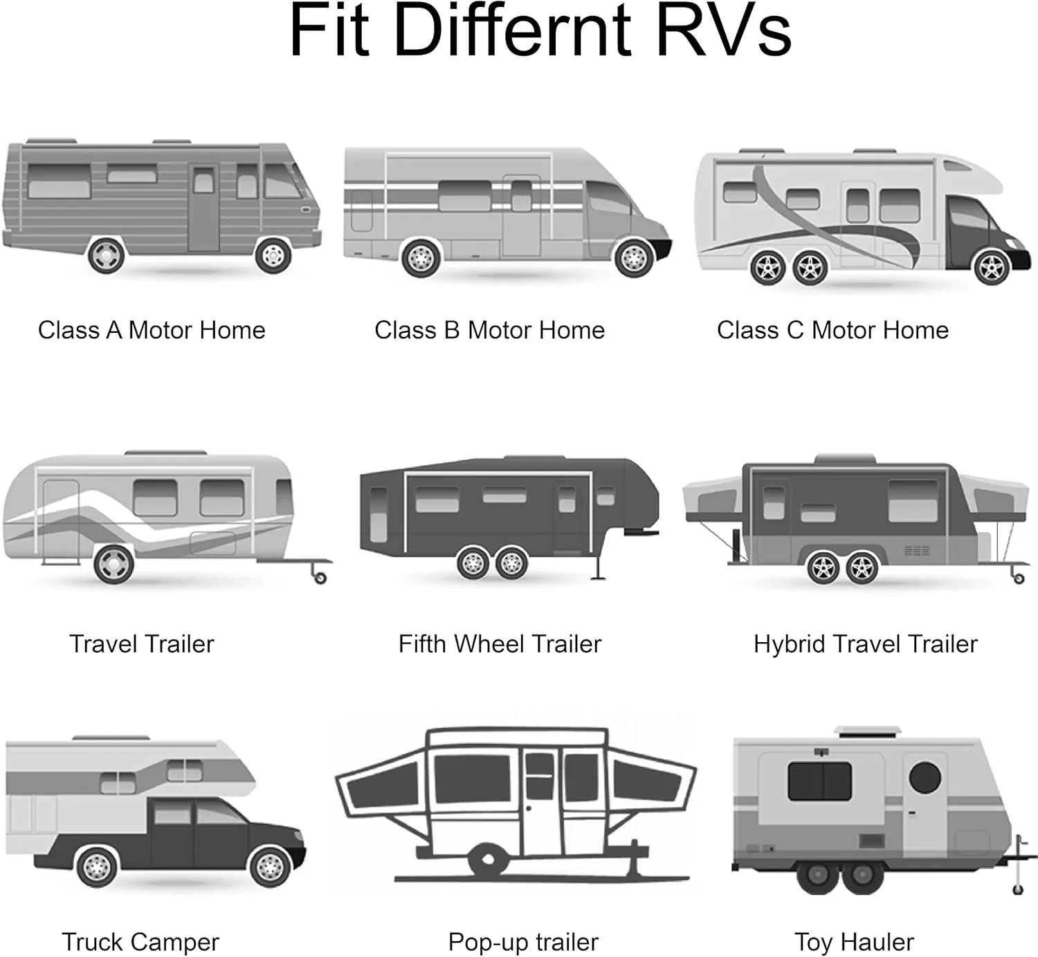 AWNLUX RV Awning Fabric Replacement Heavy Duty Weatherproof 4-Ply Vinyl Camper Awning Fabric- Universal Outdoor Canopy for Camper, Trailer, and Motorhome Awnings Ocean Blue-17' (Fabric 16'2"X8")
