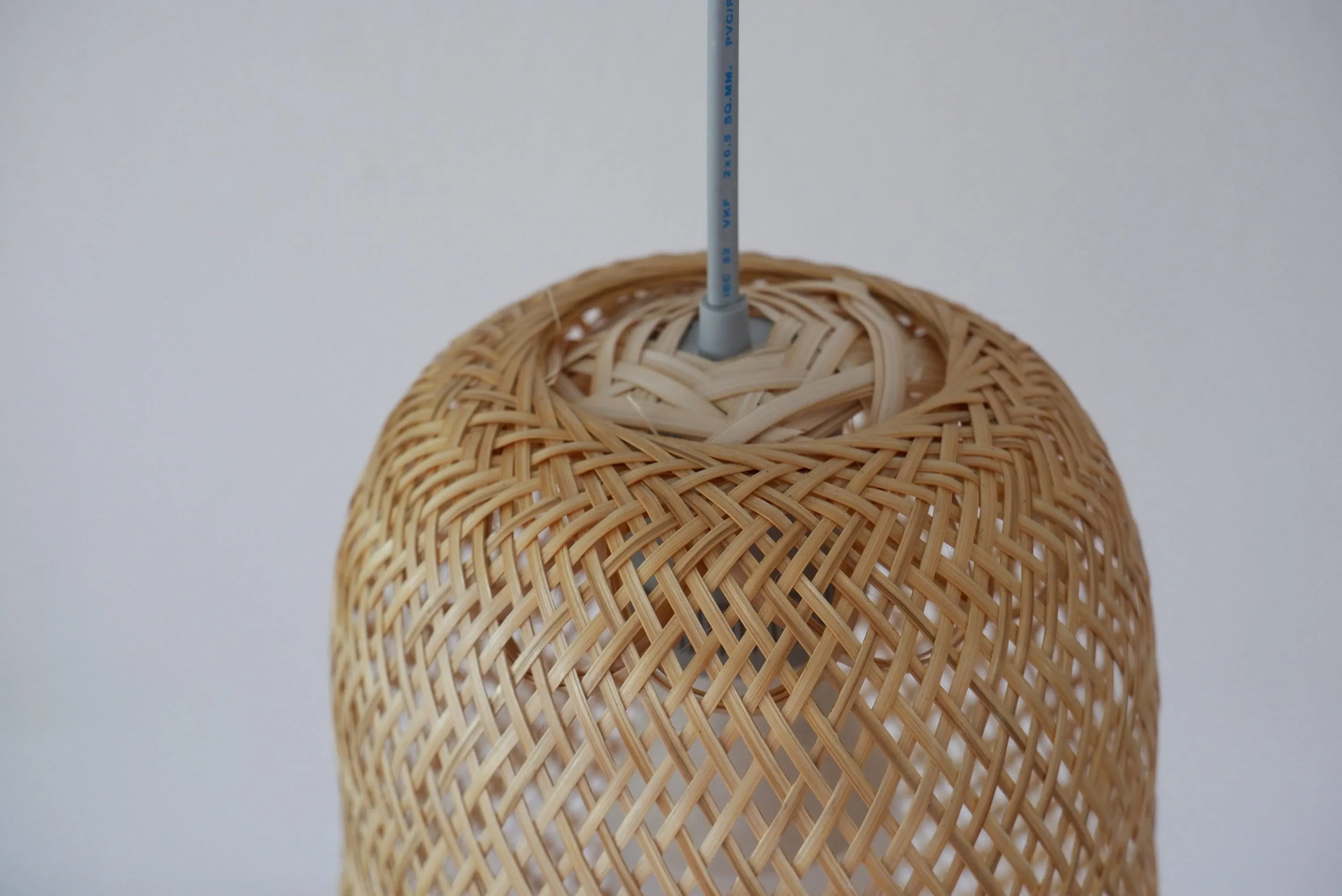 Bamboo lampshade