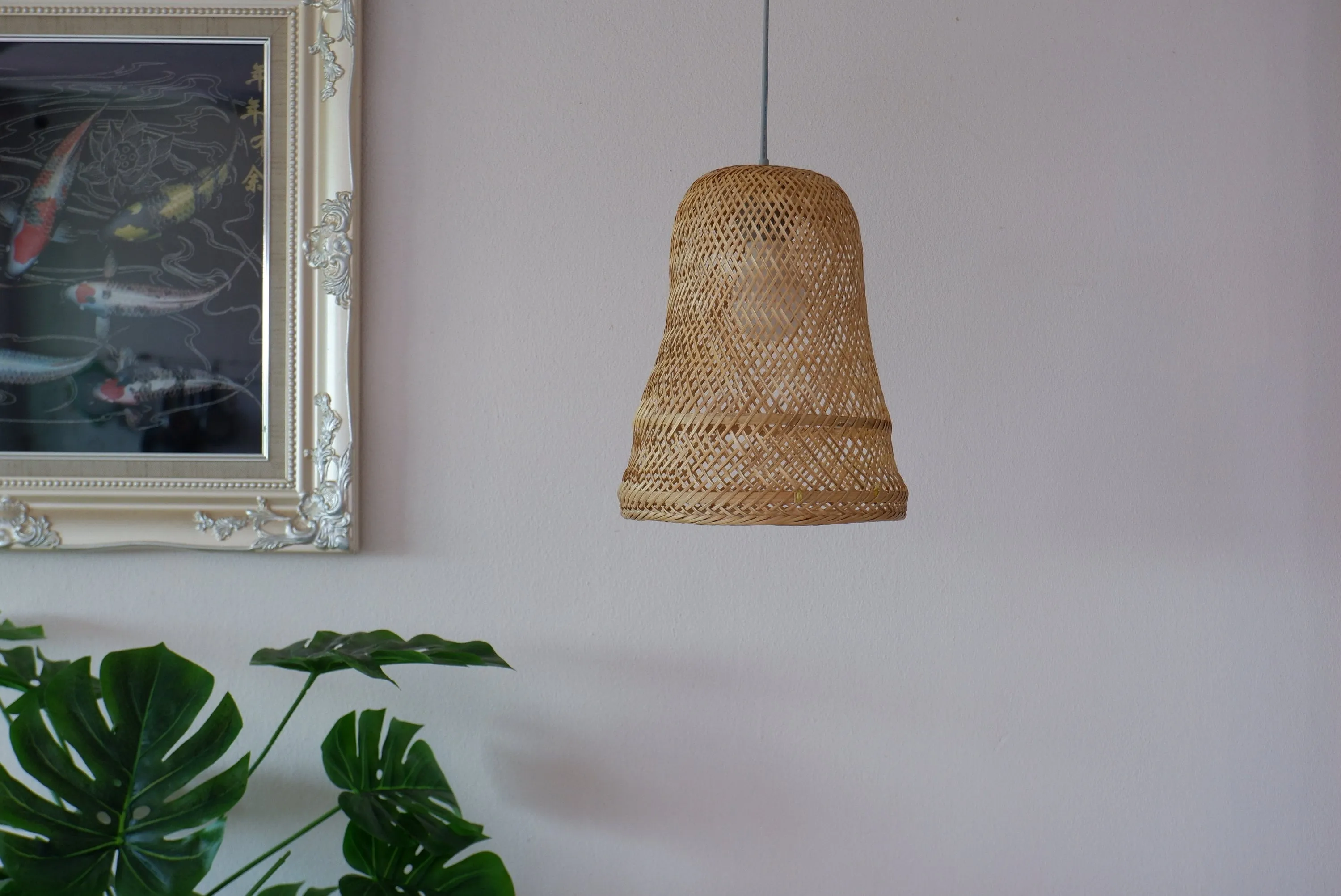 Bamboo lampshade