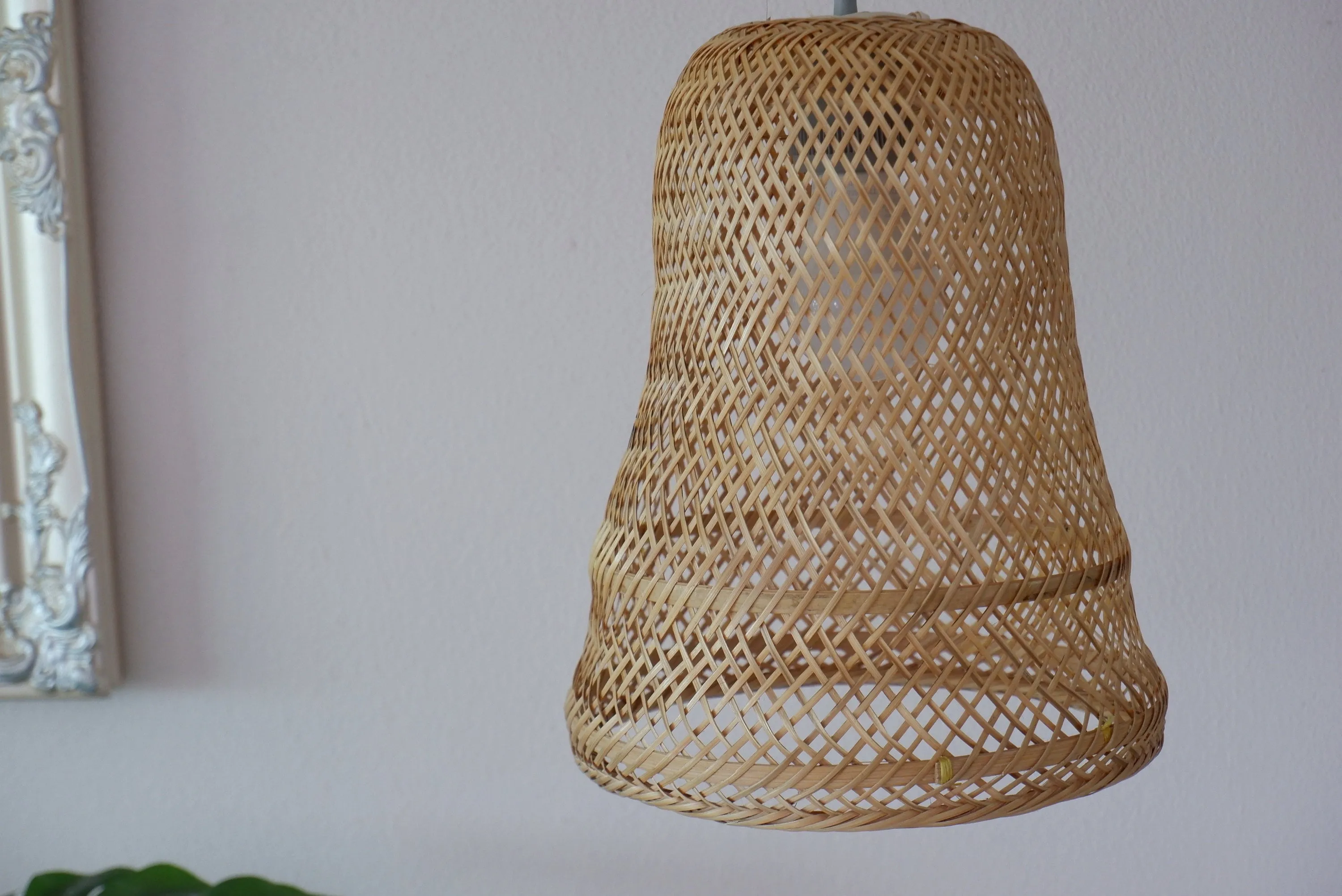 Bamboo lampshade