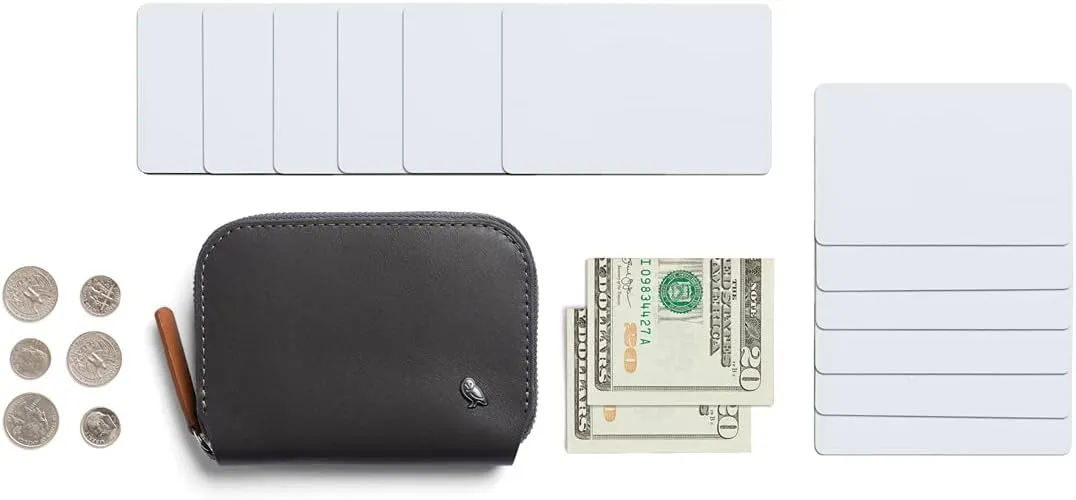 Bellroy Folio Mini – (Wallet, Coin Pouch) - CharcoalCobalt