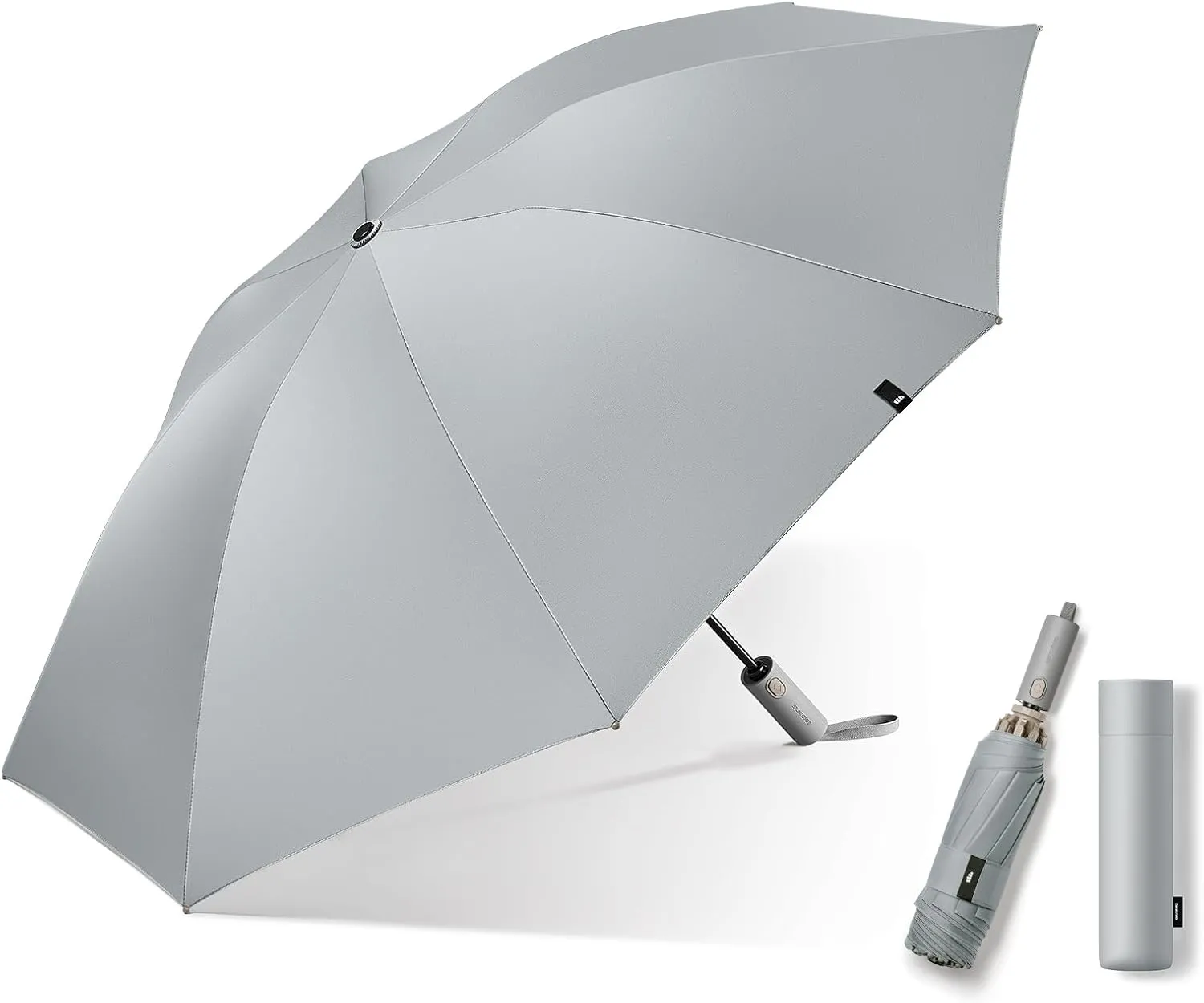 BENEUNDER Travel Compact Umbrellas for Rain - Inverted Reverse Folding - 41in/105cm Heavy Duty Windproof Automatic Umbrellas