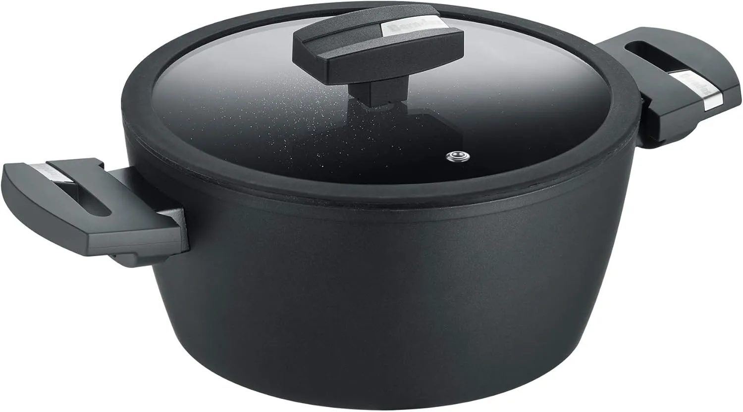Berndes Balance Induction Enduro Kochtopf Cooking pot 20 cm, eu20, Black