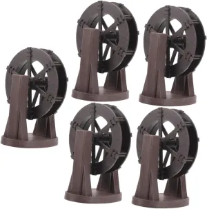 BESPORTBLE Pcs Realistic Pond Water Wheel Waterfall Wheel Fountain for Pond Small Water Model for DIY