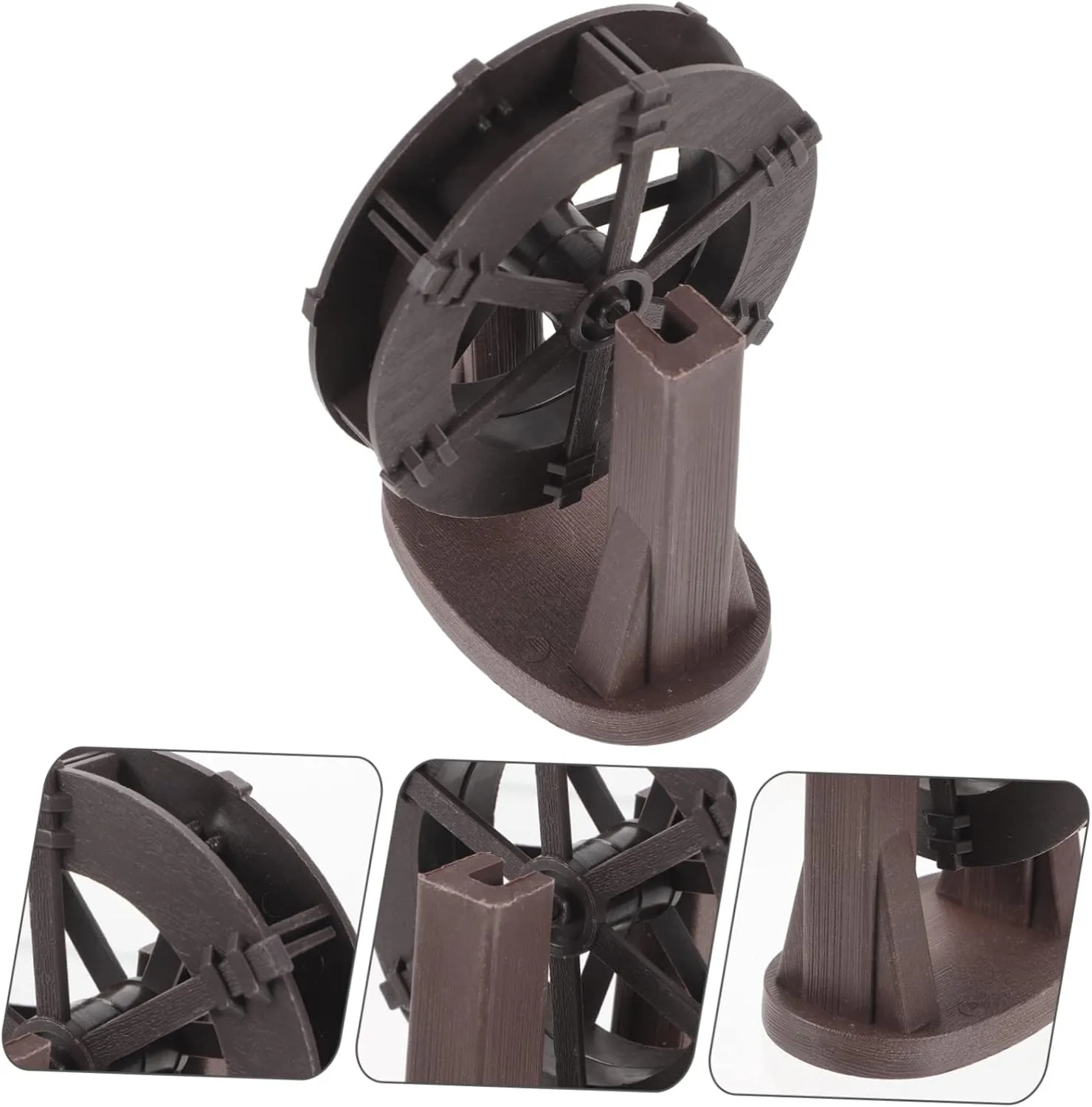 BESPORTBLE Pcs Realistic Pond Water Wheel Waterfall Wheel Fountain for Pond Small Water Model for DIY