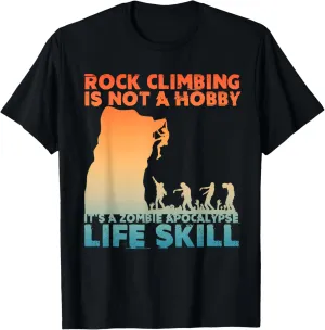 Best Rock Climbing Art For Men Women Rock Climber Bouldering T-Shirt