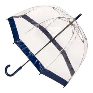 Biodegradable Clear PVC Birdcage with Navy Border