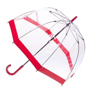 Biodegradable Clear PVC Birdcage with Red Border