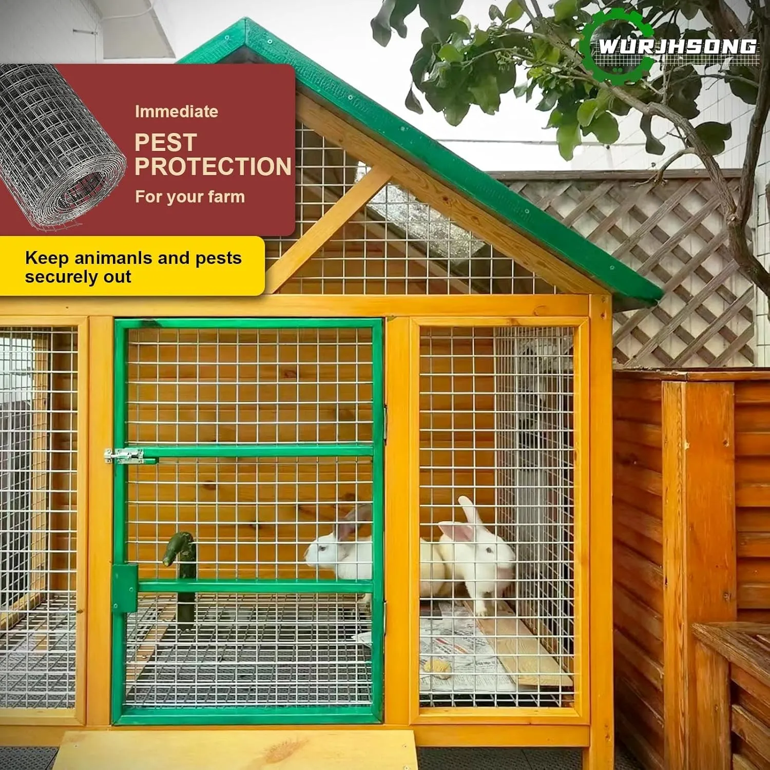 Black Hardware Cloth 4'' x 20' PVC Steel Vinyl Coated 1/2 inch Galvanized Wire Mesh Roll (19 GA) Chicken Wire Fence Roll, for coop Fences,Screen mesh, Rabbit/Snake Fences, Poultry enclosures, etc.