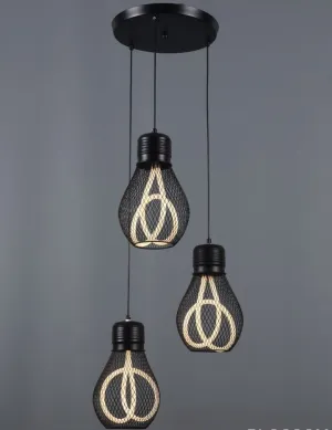 Black Orbit 3- Hanging Light