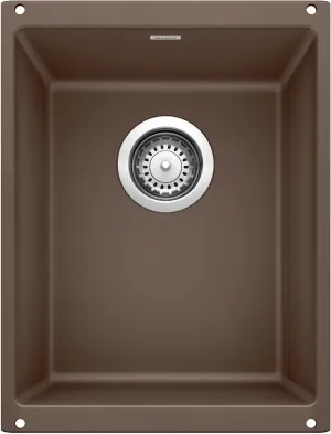 BLANCO 515653 Precis Medium Single Bowl-Cafe Sink, 13-3/4 x 18 x 7-1/2 inches, CAFÉ Brown