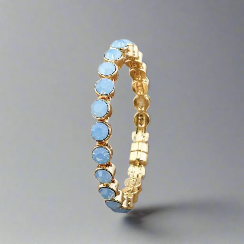 Blue Sky Gold Magnetic Clasp Bracelet