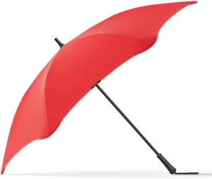 BLUNT Exec Umbrella – 54" Windproof for Wind and Rain, Durable Design for Travel, Golf & Sports, Heavy Duty, UV Protection - Red