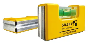 Bon Tool Stabila 11901 Pocket Pro Magnetic With Holster Level (43-151)
