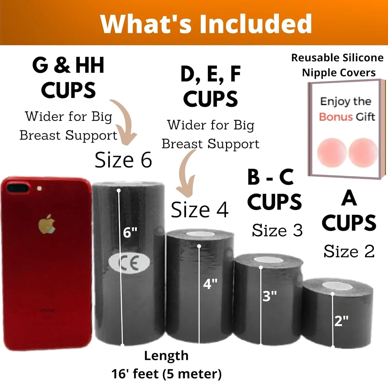 Boob Tape Jumbo G Breast Lift Bra Lifters Kim Trick Kardashian Cleavage Invisible Shapewear Push Up Backless Strapless Waterproof Nipple Covers Black