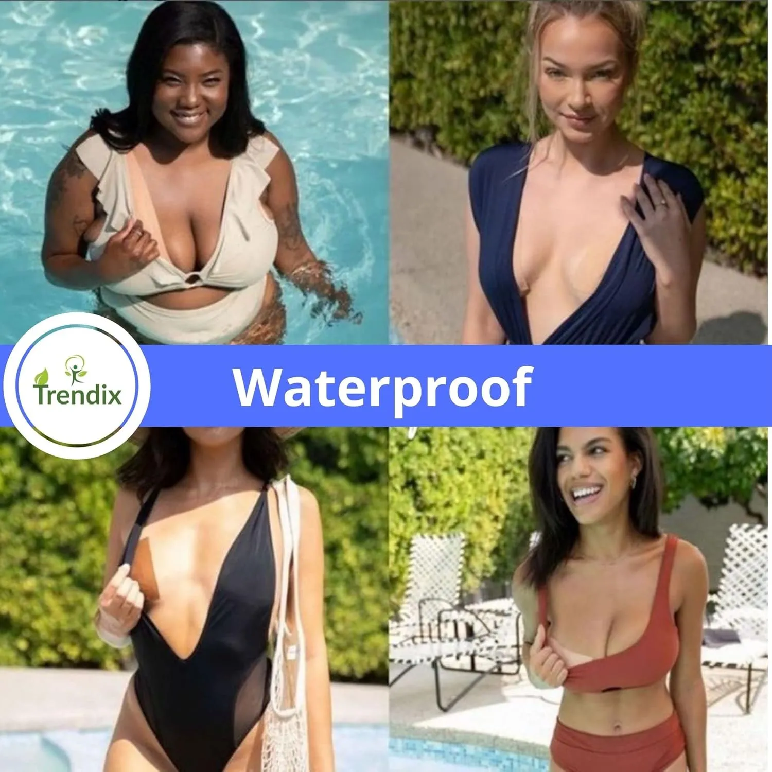 Boob Tape Jumbo G Breast Lift Bra Lifters Kim Trick Kardashian Cleavage Invisible Shapewear Push Up Backless Strapless Waterproof Nipple Covers Black