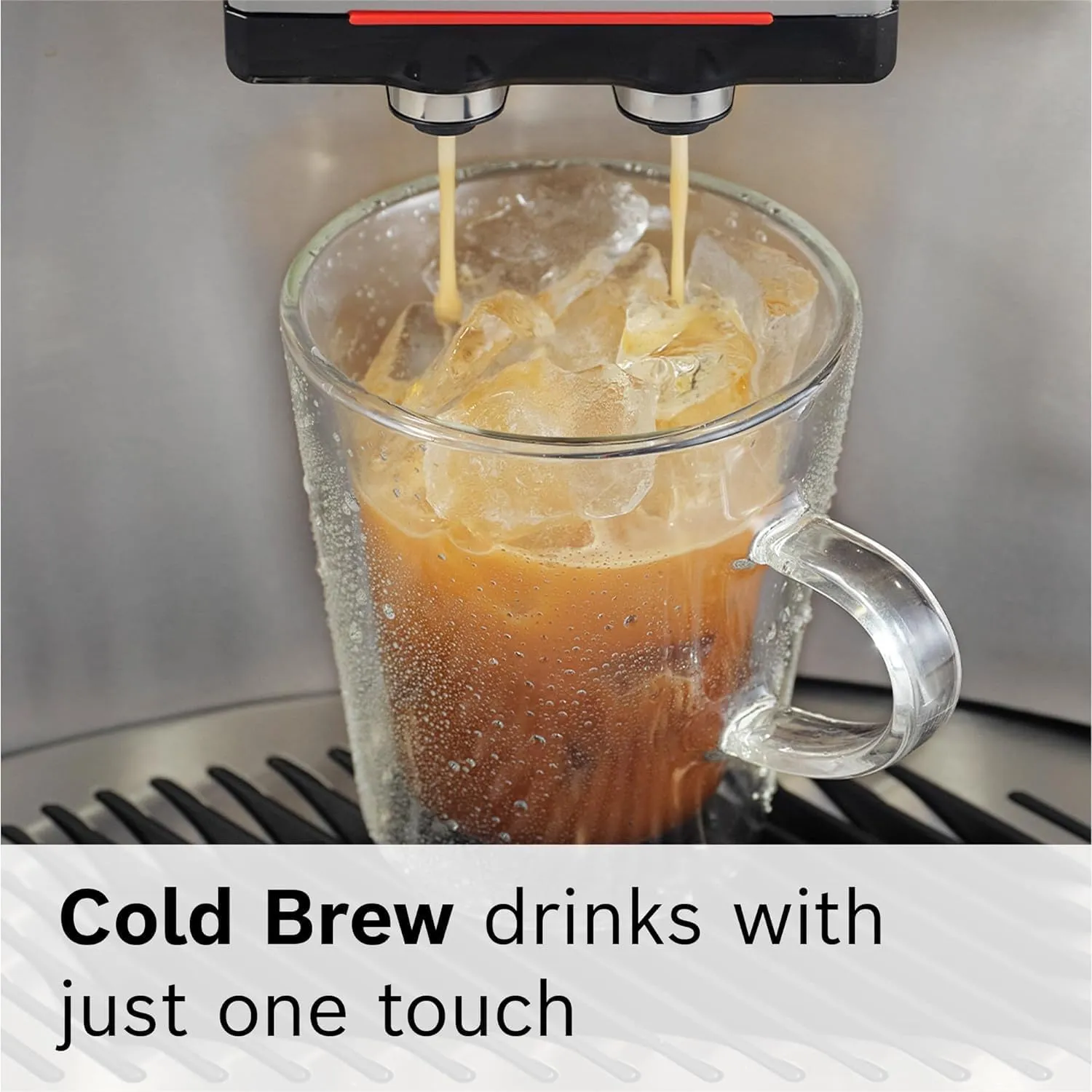 Bosch TQU60307 800 Series VeroCafe Fully Automatic Espresso Machine with Home Connect, 36 Beverage Varieties with Coffee World, Double Cup, Integrated Milk